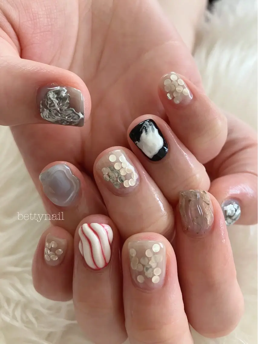 ネイル purr nailのネイルデザイン