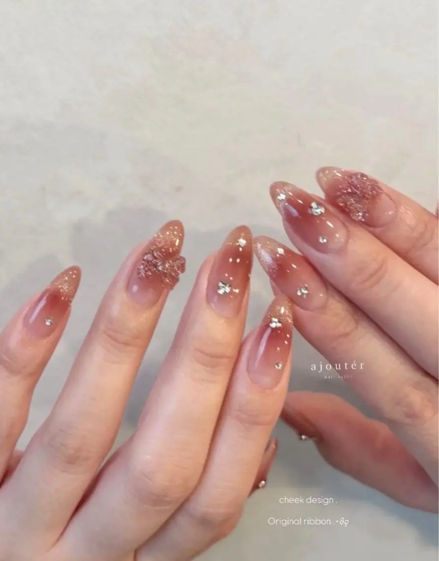 キラキラ💖春夏プラスネイルコース🍂の写真