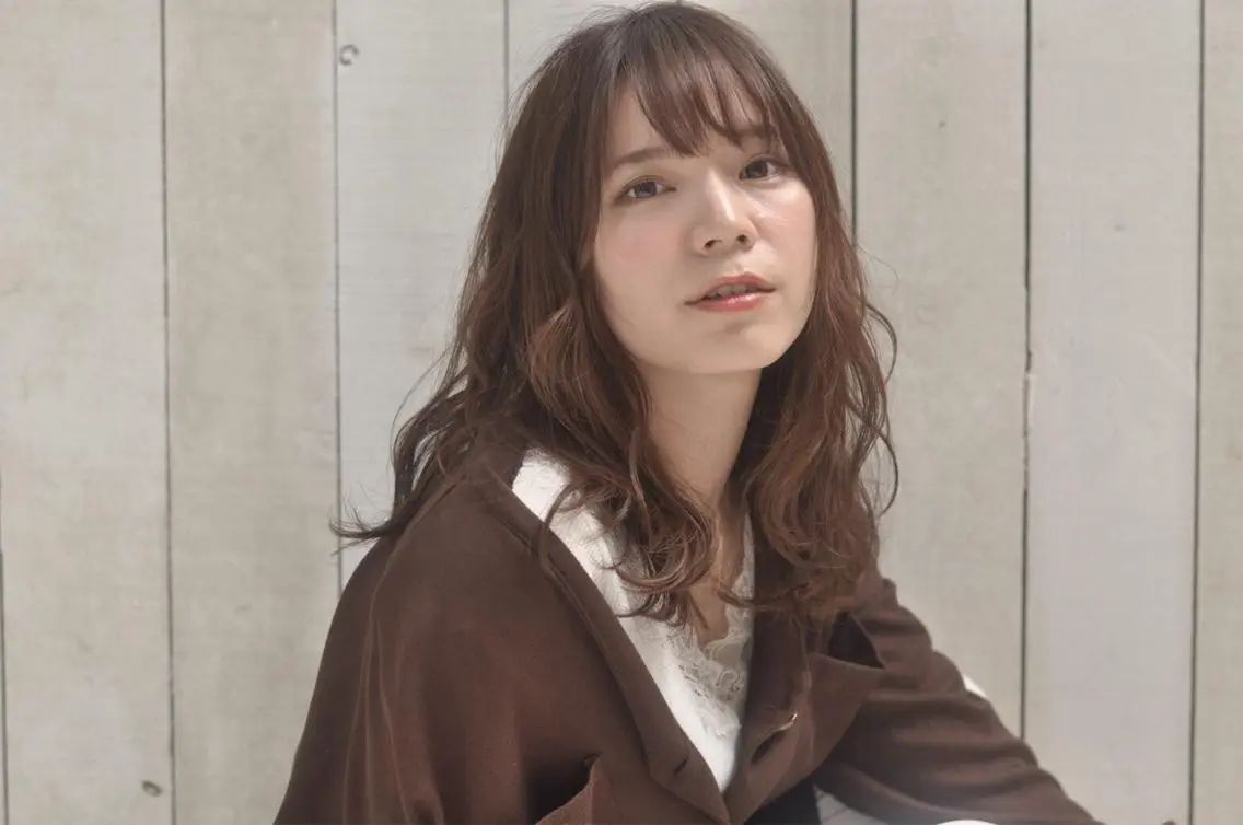 セミロング カラー 𓂃megu‪𓂃 森野めぐみのヘアスタイル