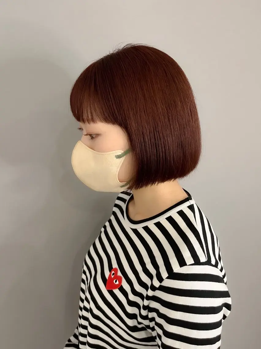 ショート カラー ヘアカラー Grow by NYNY 坂本 理輝のヘアスタイル