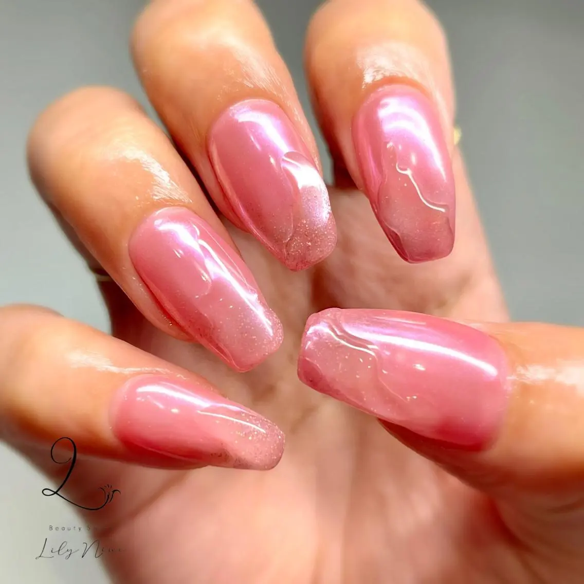 ネイル オーロラネイル REVIA :ayaのネイルデザイン