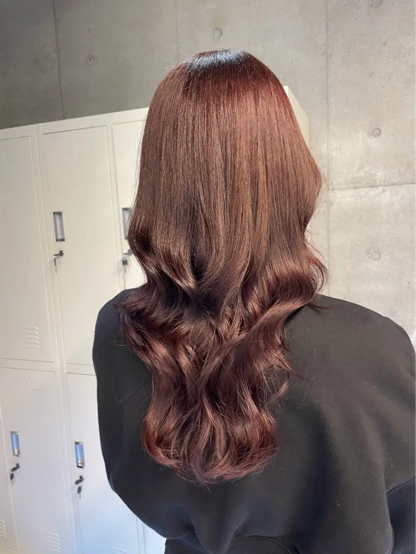 ロング カラー カット ヘアカラー トリートメント ʜᴀʀᴜᴋᴀ♱メンズ ウルフ/ブリーチのヘアスタイル
