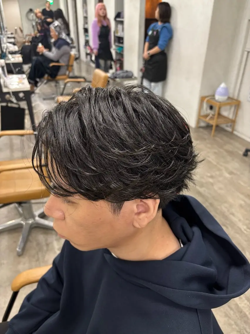 🌟💙 似合わせメンズカット+眉カット💙🌟の写真