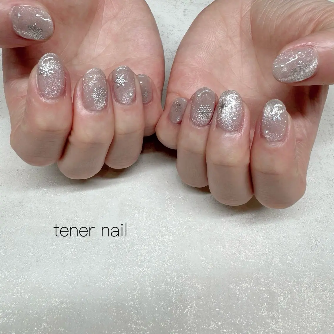 ネイル マグネットネイル ハンドネイル テネルネイル tener nailのネイルデザイン