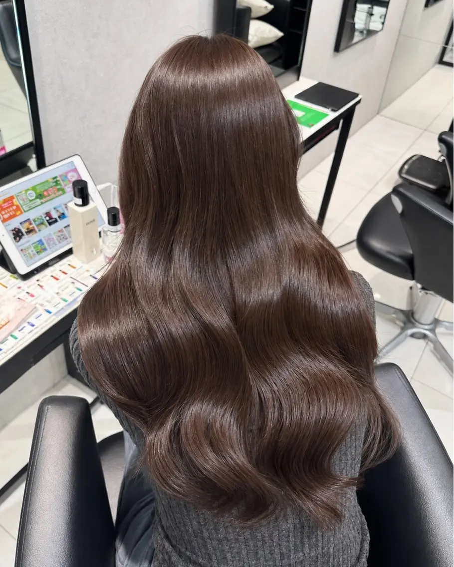 カラー ブラウンカラー ヘアカラー トリートメント マツエク/マツパ /カラー🎀hanaのヘアスタイル