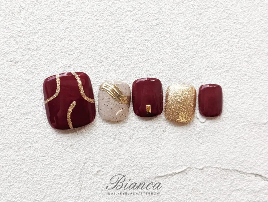 ネイル フットネイル Bianca栄店 みさとのネイルデザイン