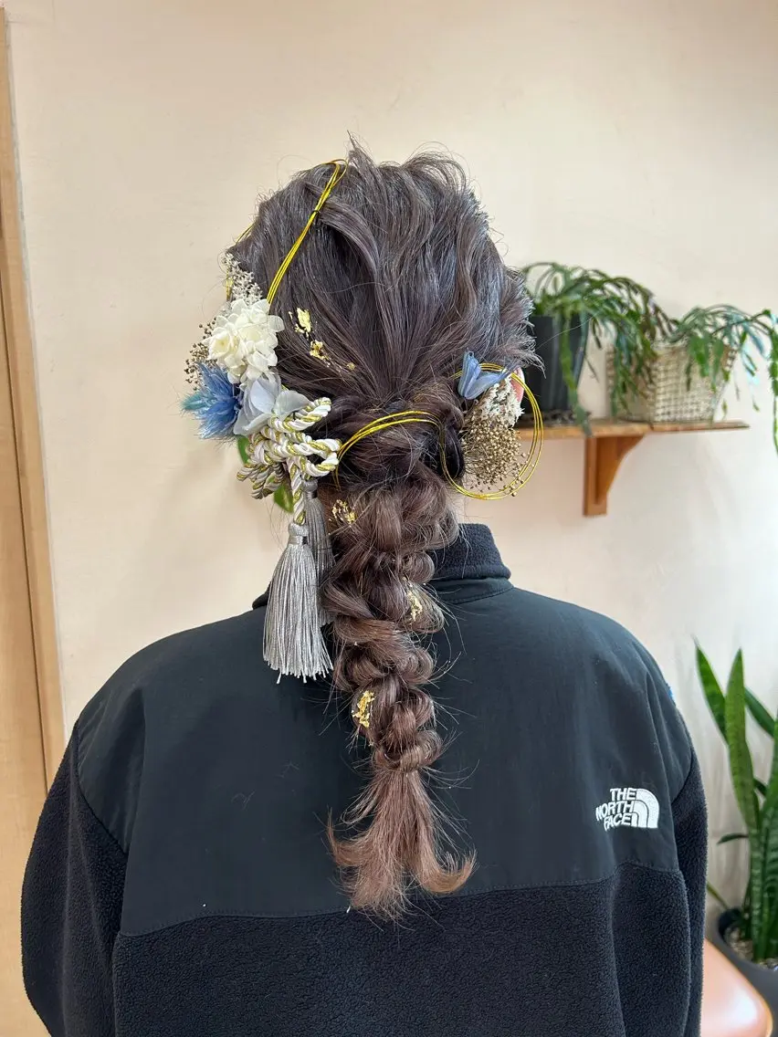セミロング ヘアセット mayu .のヘアスタイル