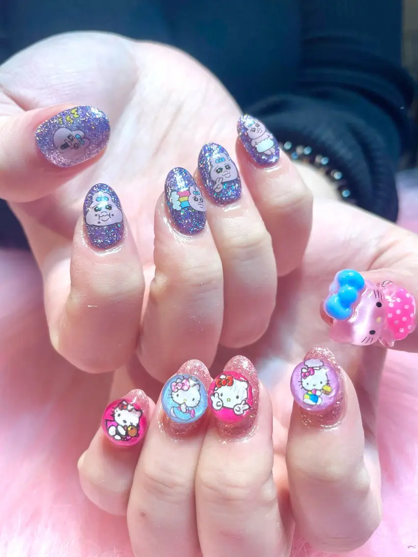ネイル ハンドネイル Nail ヌシん家 AKANEのネイルデザイン