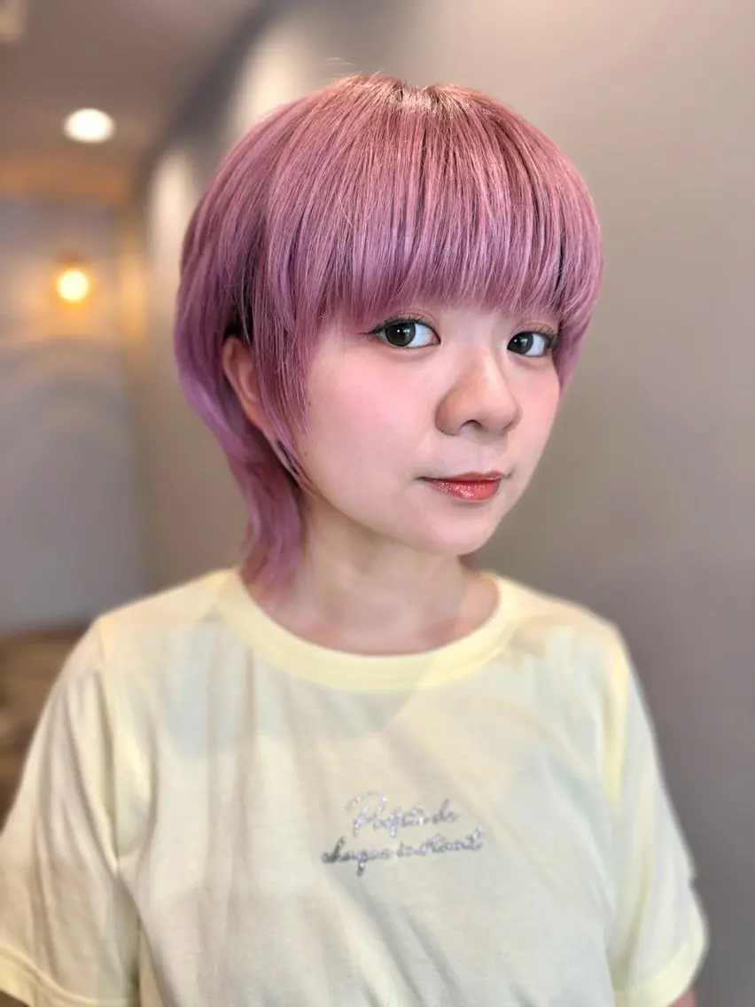 ショート ヘアカラー 似合わせカラー/ 松岡茉和🐼🌈🌟のヘアスタイル