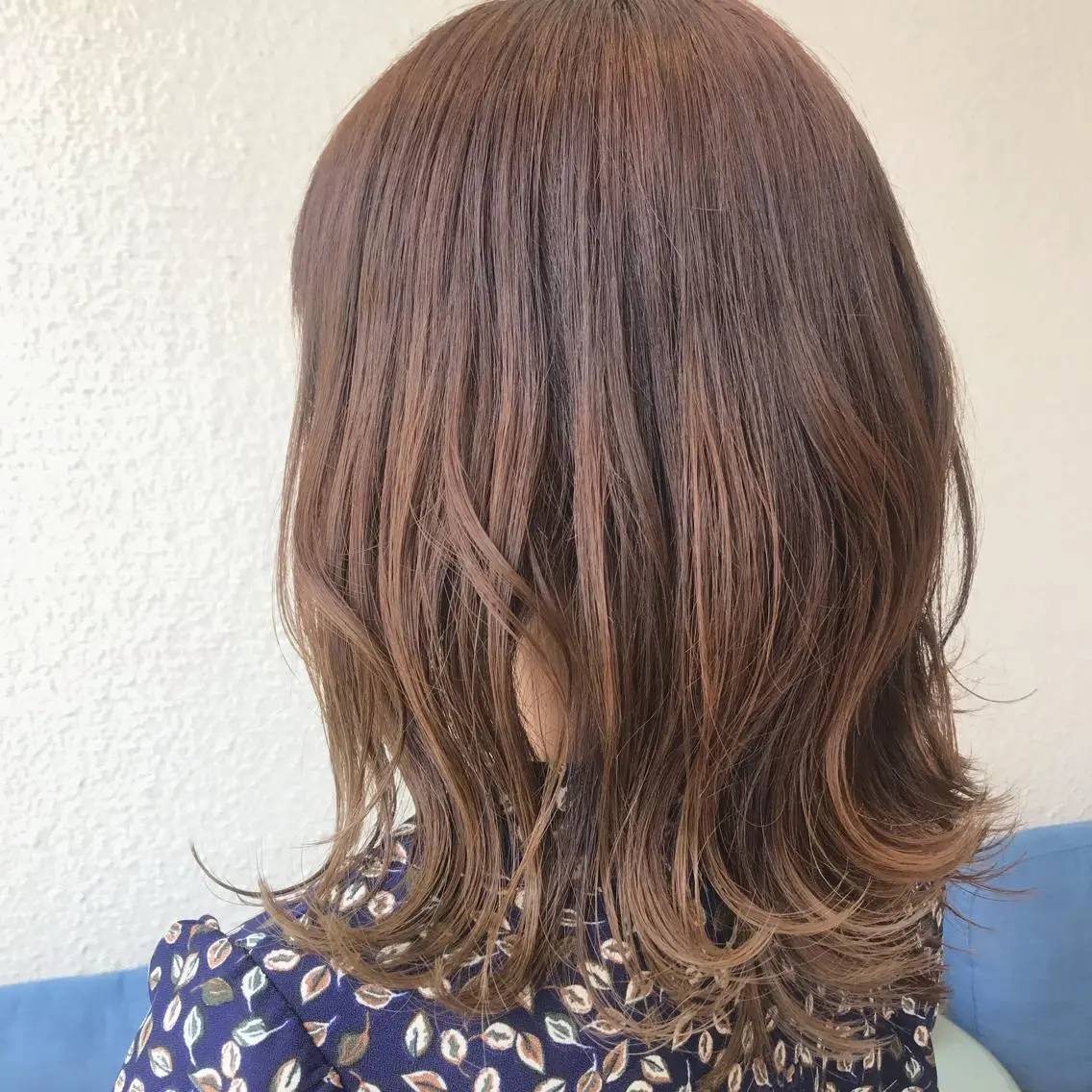 ミディアム カラー 透明感カラー/ 寺田千雅子のヘアスタイル