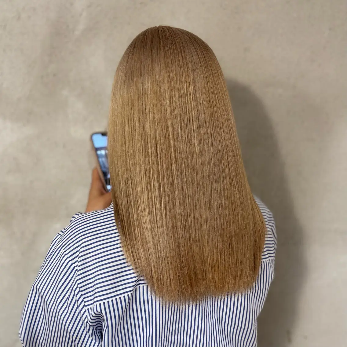 セミロング カラー 永村 大樹のヘアスタイル