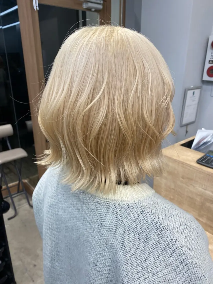 ミディアム カラー 🐾Libero🐾 柏　KONOMIのヘアスタイル