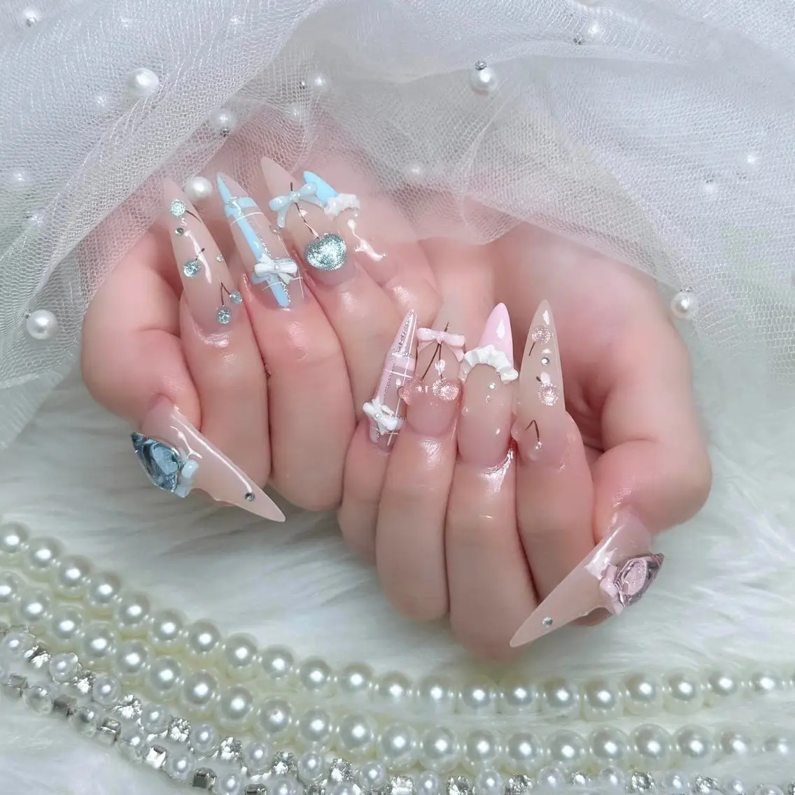 ネイル アートネイル 持ち込み ハンドネイル ハンドケア Dyo Nailのネイルデザイン