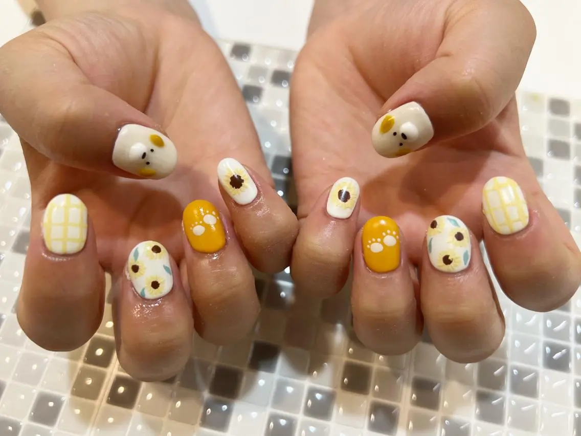 ネイル アートネイル nailist yuiのネイルデザイン
