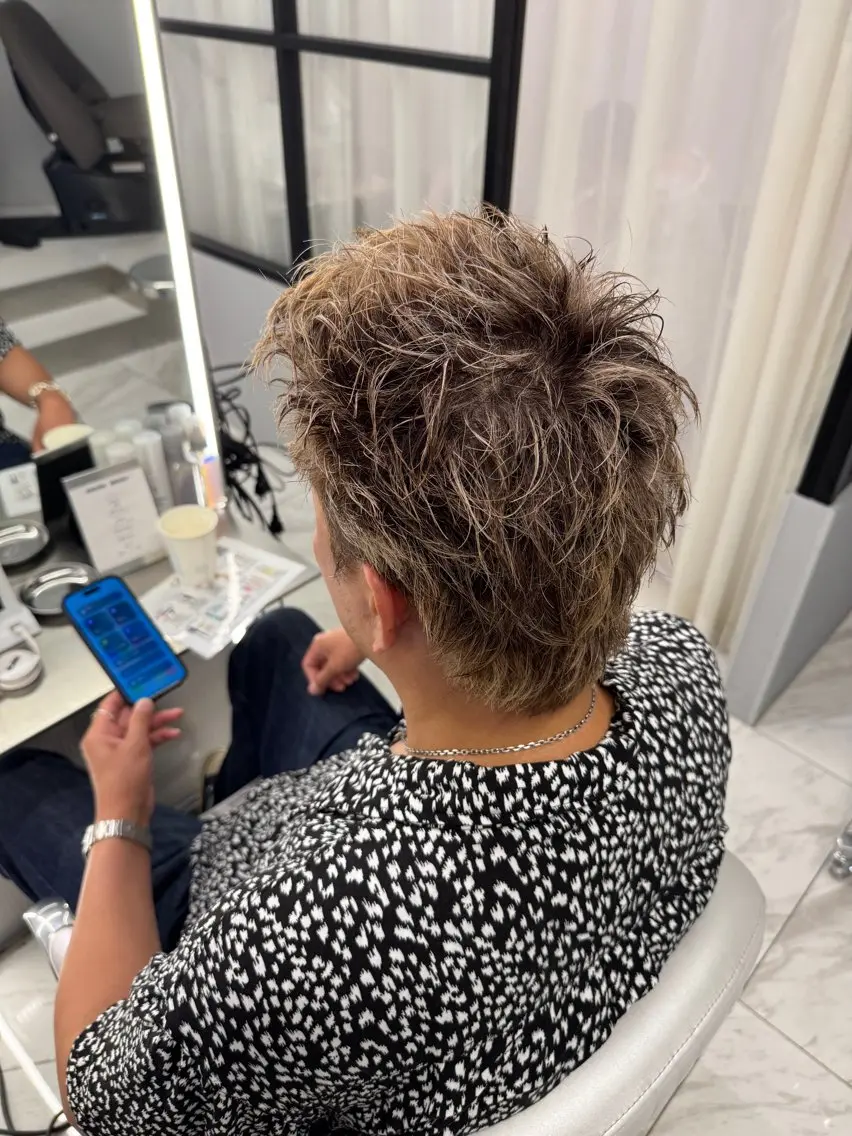 メンズ スパイキーショート カット ヘッドスパ 全技術特化🥇 店長JUKIYAのヘアスタイル