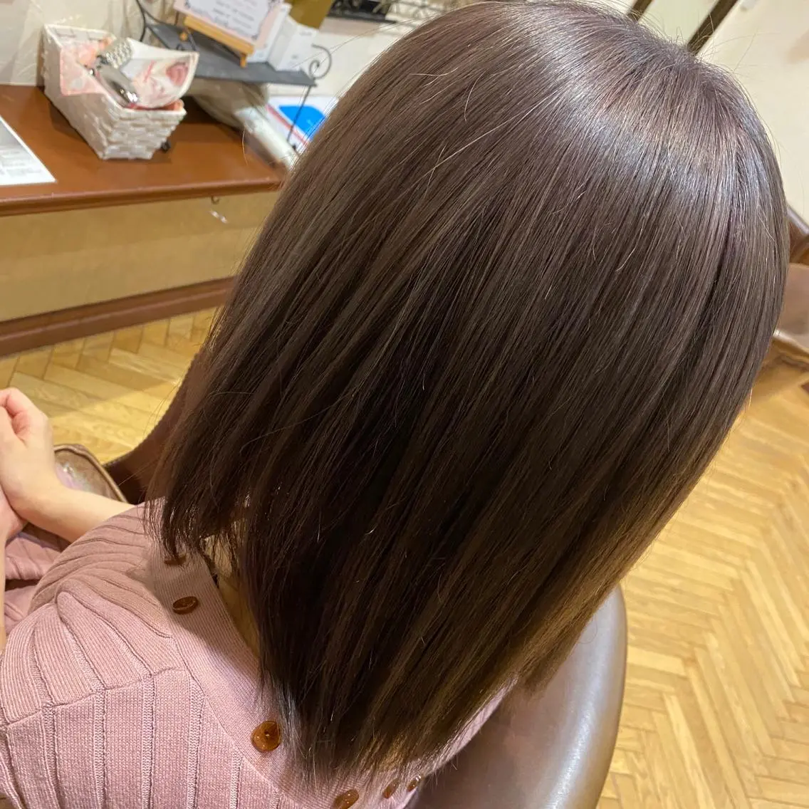 ミディアム ヘアカラー SHIRATORI MITSUKIのヘアスタイル