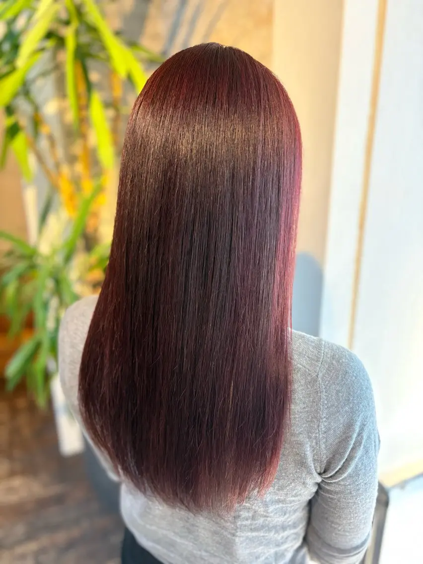 カラー 杉原 向日梨のヘアスタイル