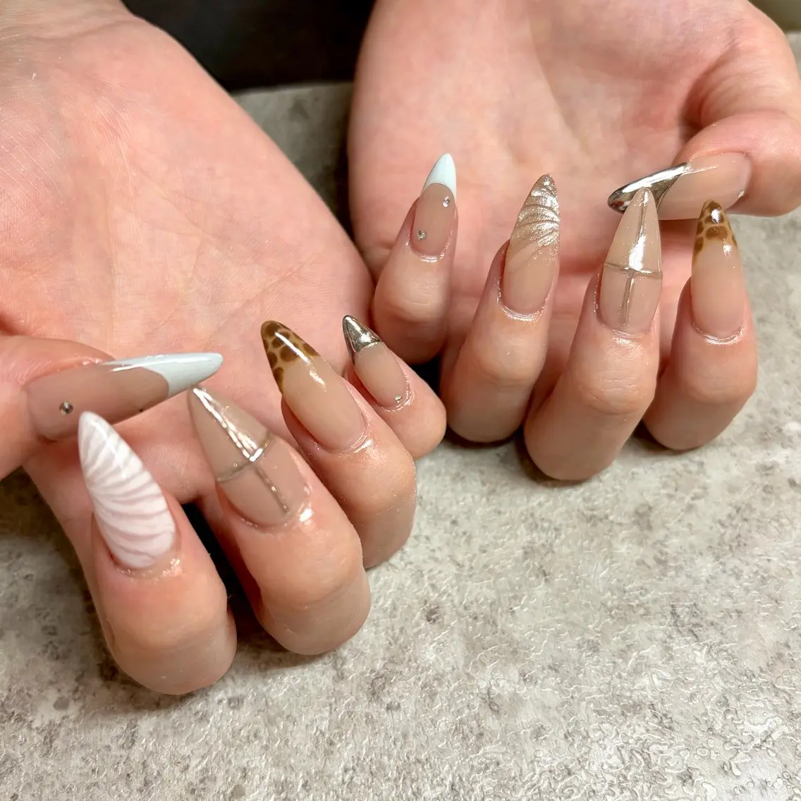 オフケア込💅🏻【持込ok】90分アートコース🎨の写真