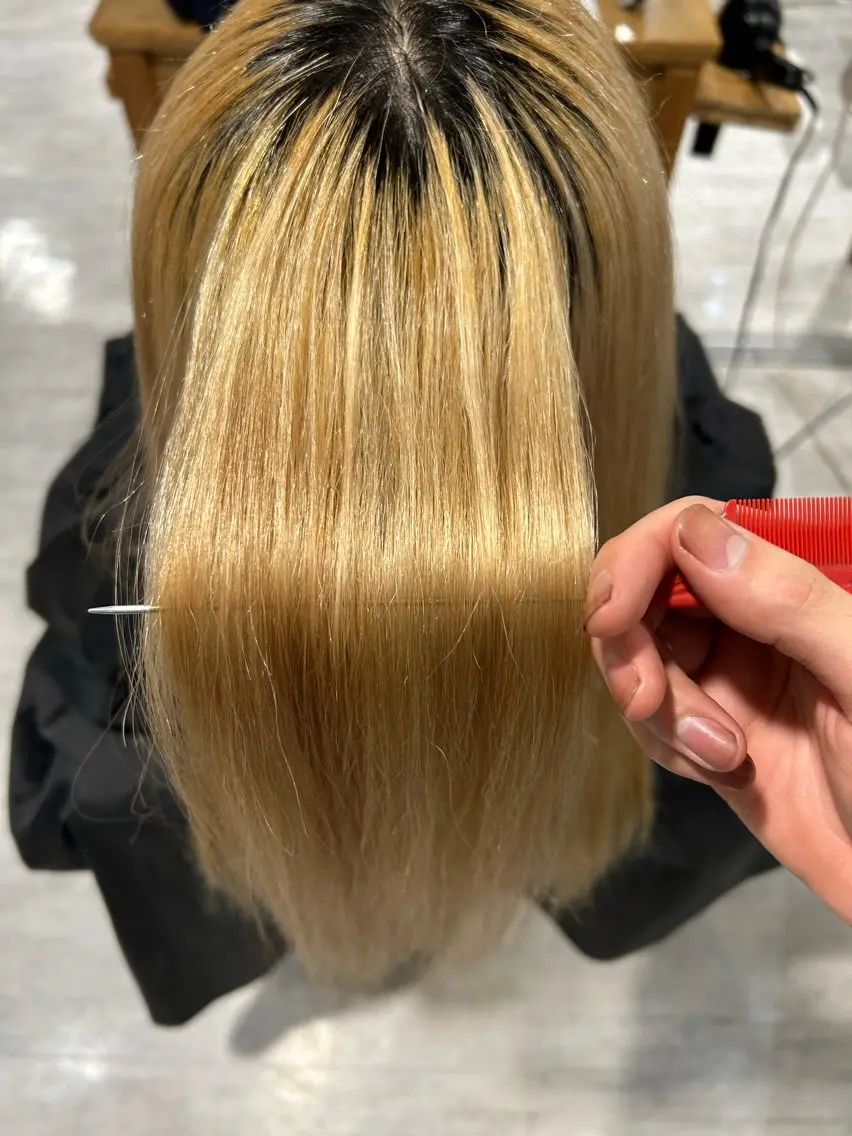 ロング 縮毛矯正 ✂️⭐️CIEL／ 渡邊 陸⭐️✂️のヘアスタイル