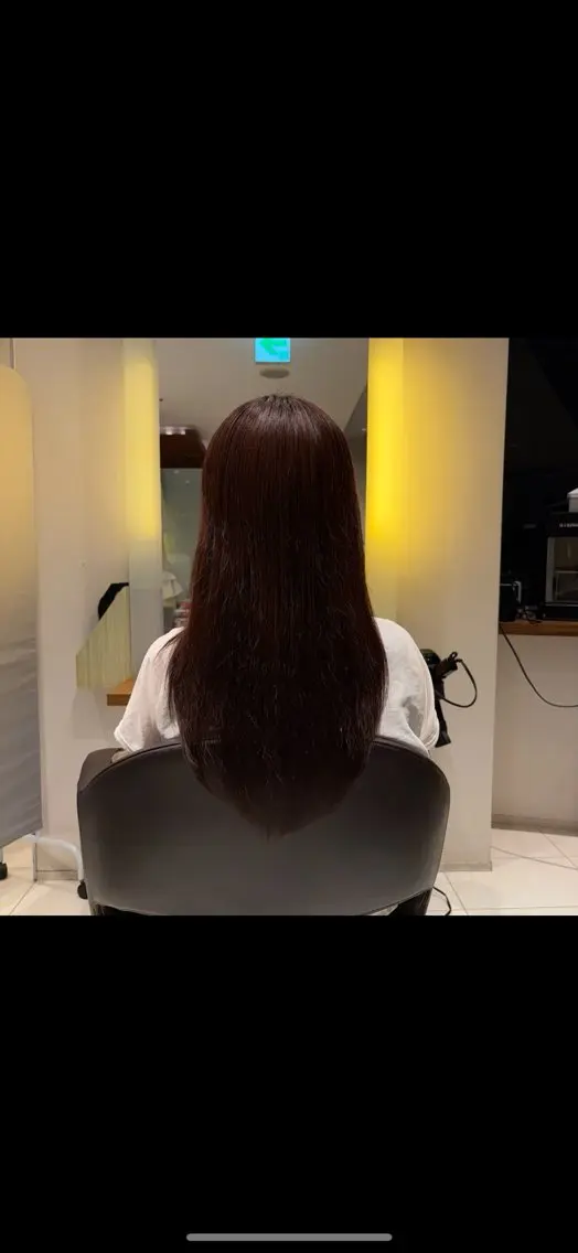 ロング 森田 玲央のヘアスタイル
