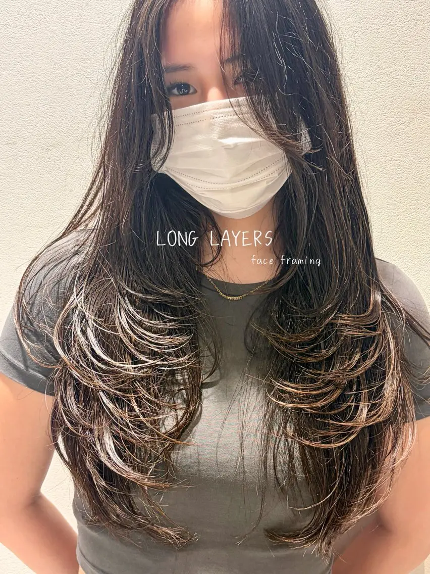 ロング ボブ&寒色🎐ᩚ 短髪 COCOROのヘアスタイル