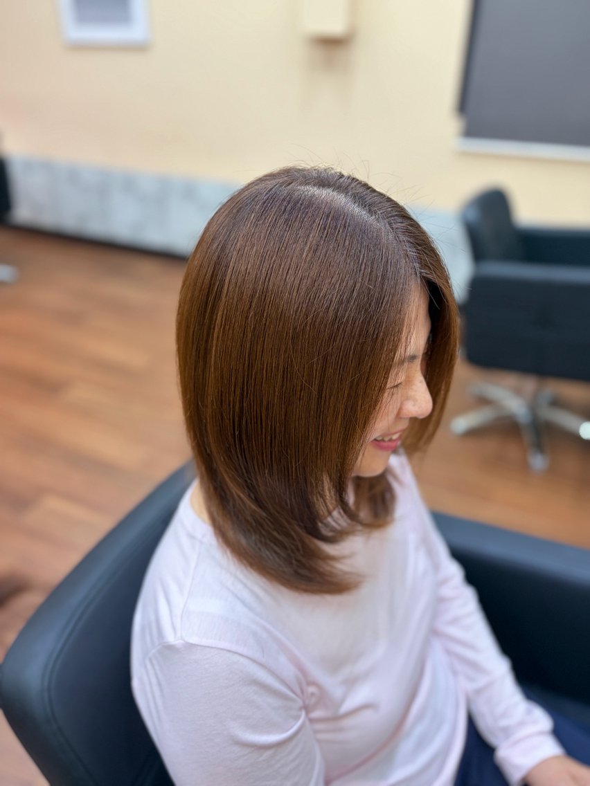 セミロング 【AXIS江別店】 rioのヘアスタイル
