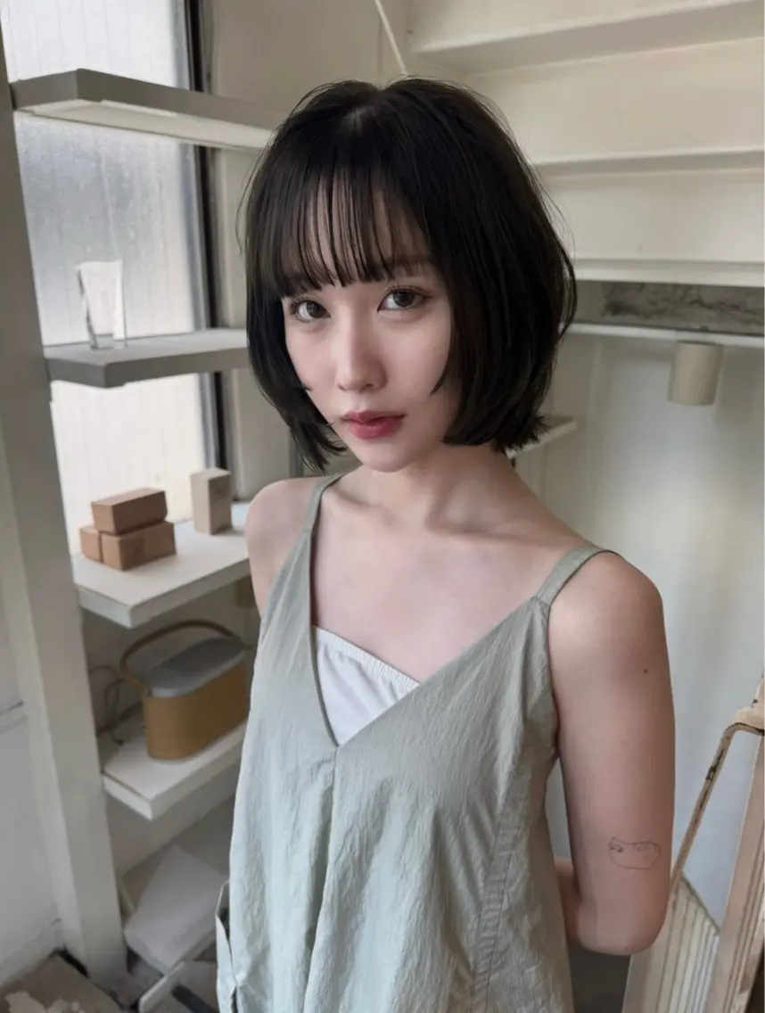 🫐レディースカット 【ボブ】の写真