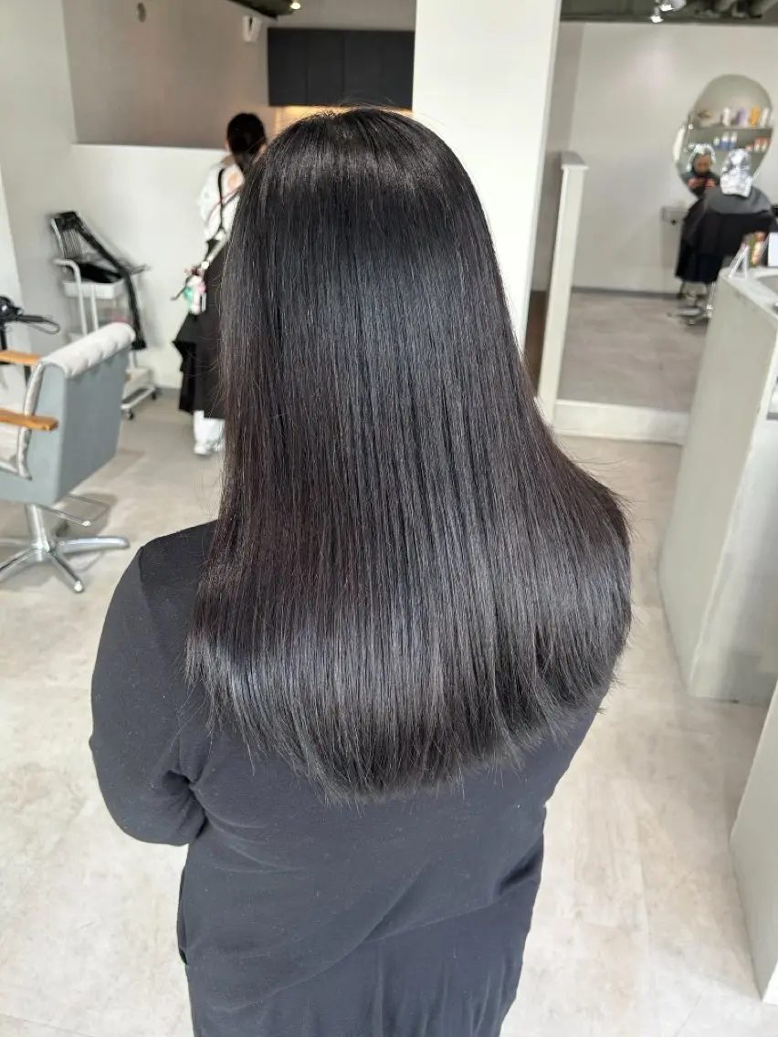 ロング パーマ カット 縮毛矯正 トリートメント 白髪ぼかし特化美容師 古賀雄歩のヘアスタイル