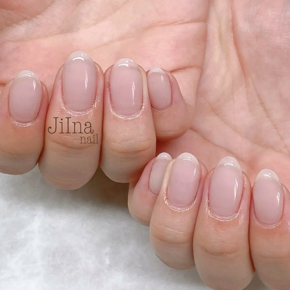 ネイル ワンカラーネイル JiIna nailのネイルデザイン
