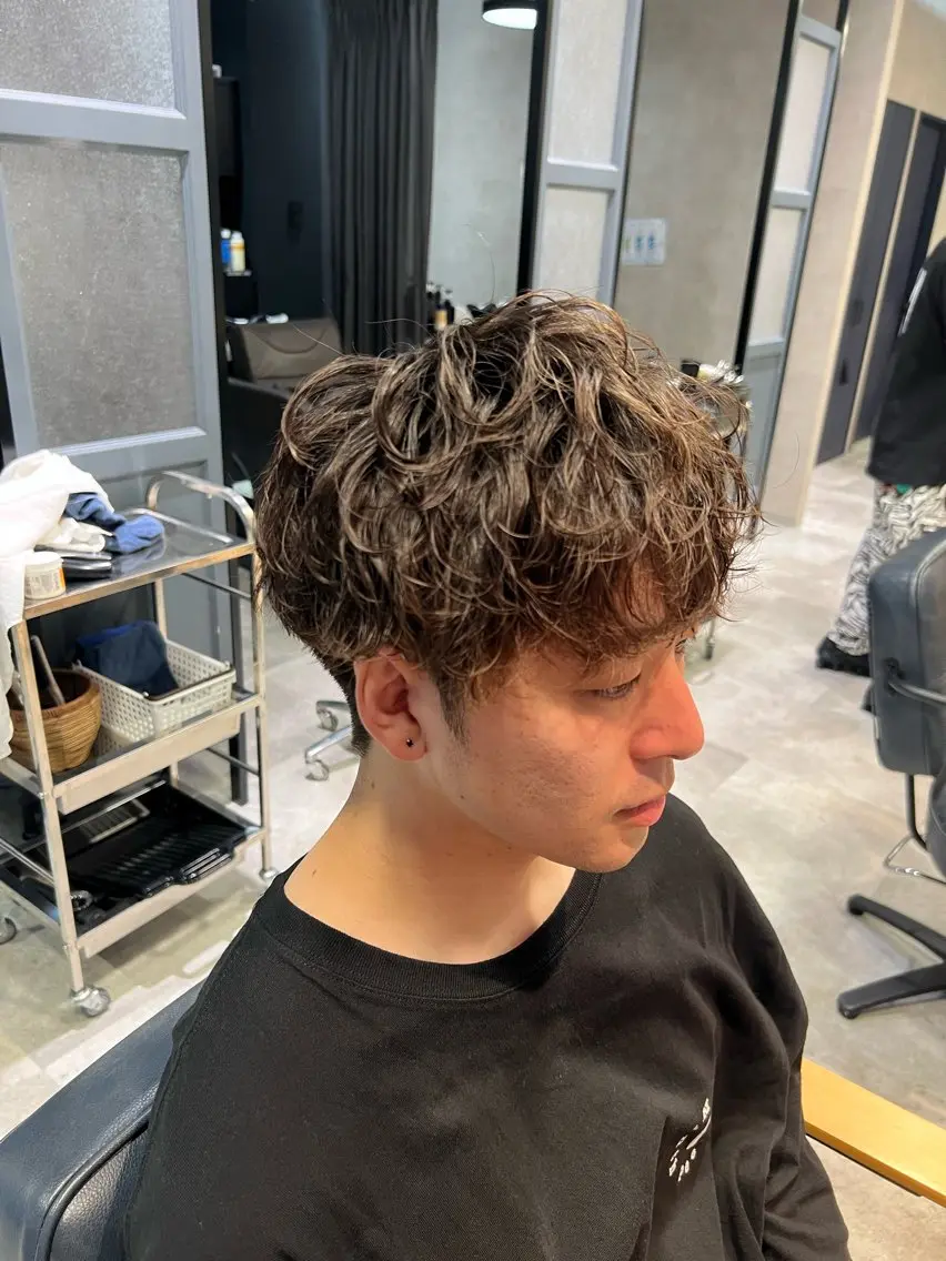 パーマ メンズ メンズパーマ 🎀室岡 美月🎀のヘアスタイル