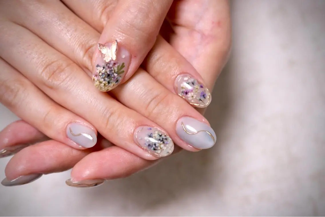 ネイル フラワーネイル MH Nailのネイルデザイン