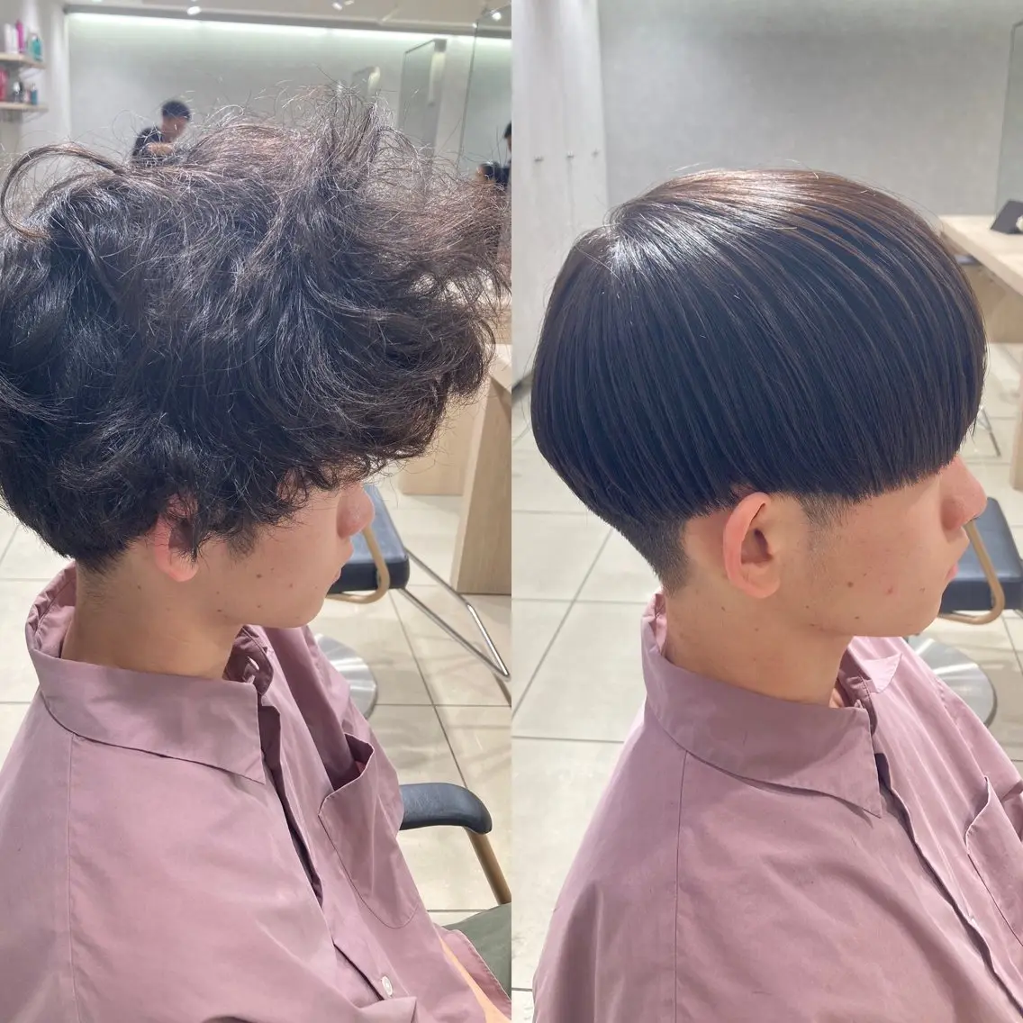 メンズ カット 縮毛矯正 💠メンズ縮毛矯正 /パーマ💠林慶太のヘアスタイル
