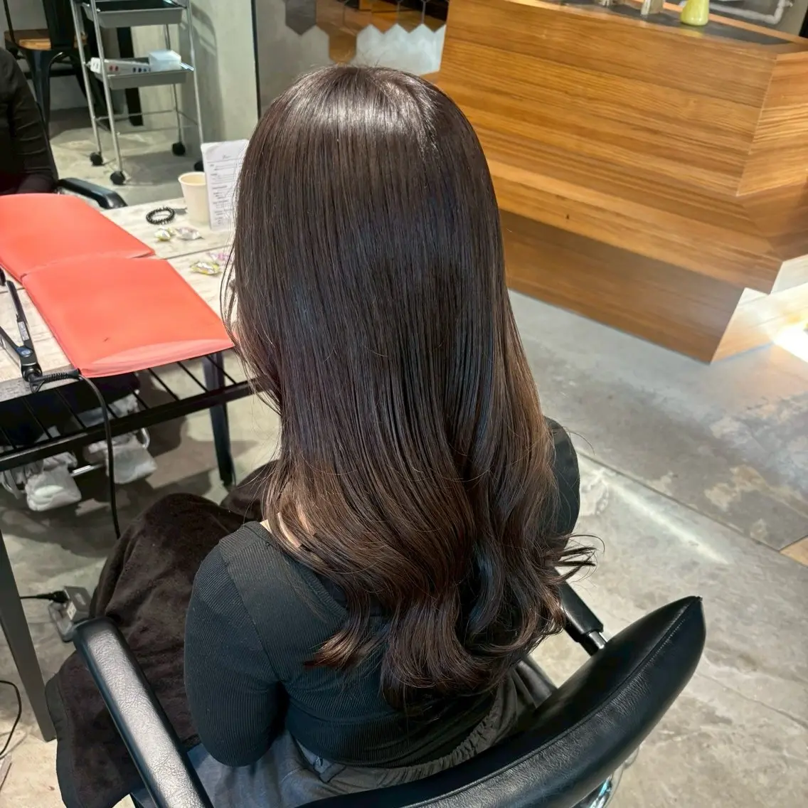 ロング カラー ヘアカラー トリートメント ヘアセット 🫧ハイトーン×艶 カラー🫧 Rionのヘアスタイル
