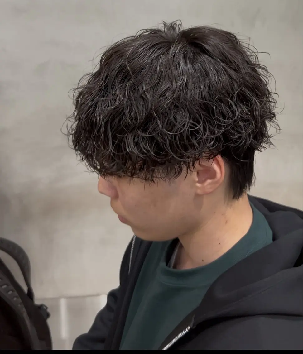 パーマ メンズ 当日予約⭕️ 太田のヘアスタイル