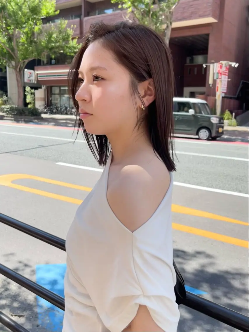 ミディアム ヘアカラー トリートメント 園田 渉 ◤SHIKIO◢のヘアスタイル