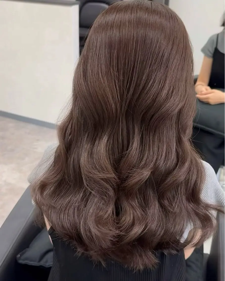 ロング 韓国風ヘア ロング ヘアカラー comma🌊 mihayaのその他イメージ