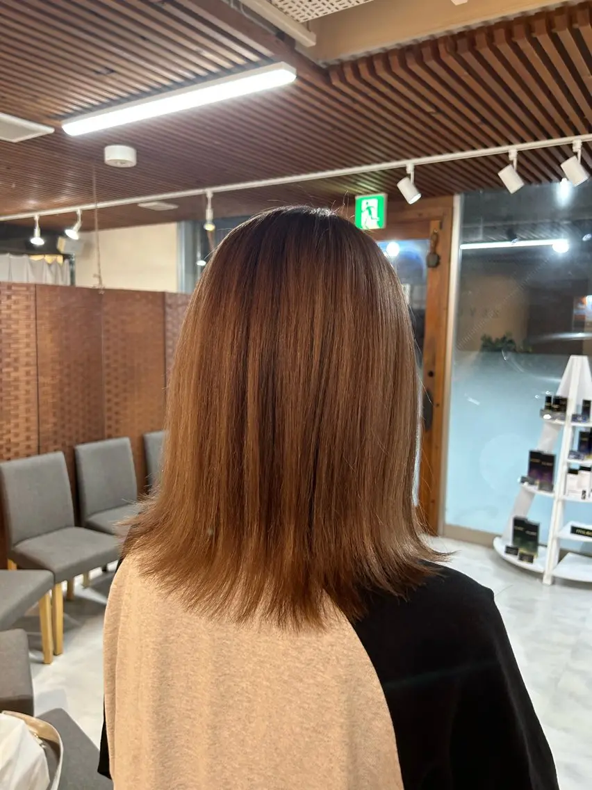 ミディアム 林 佑哉のヘアスタイル