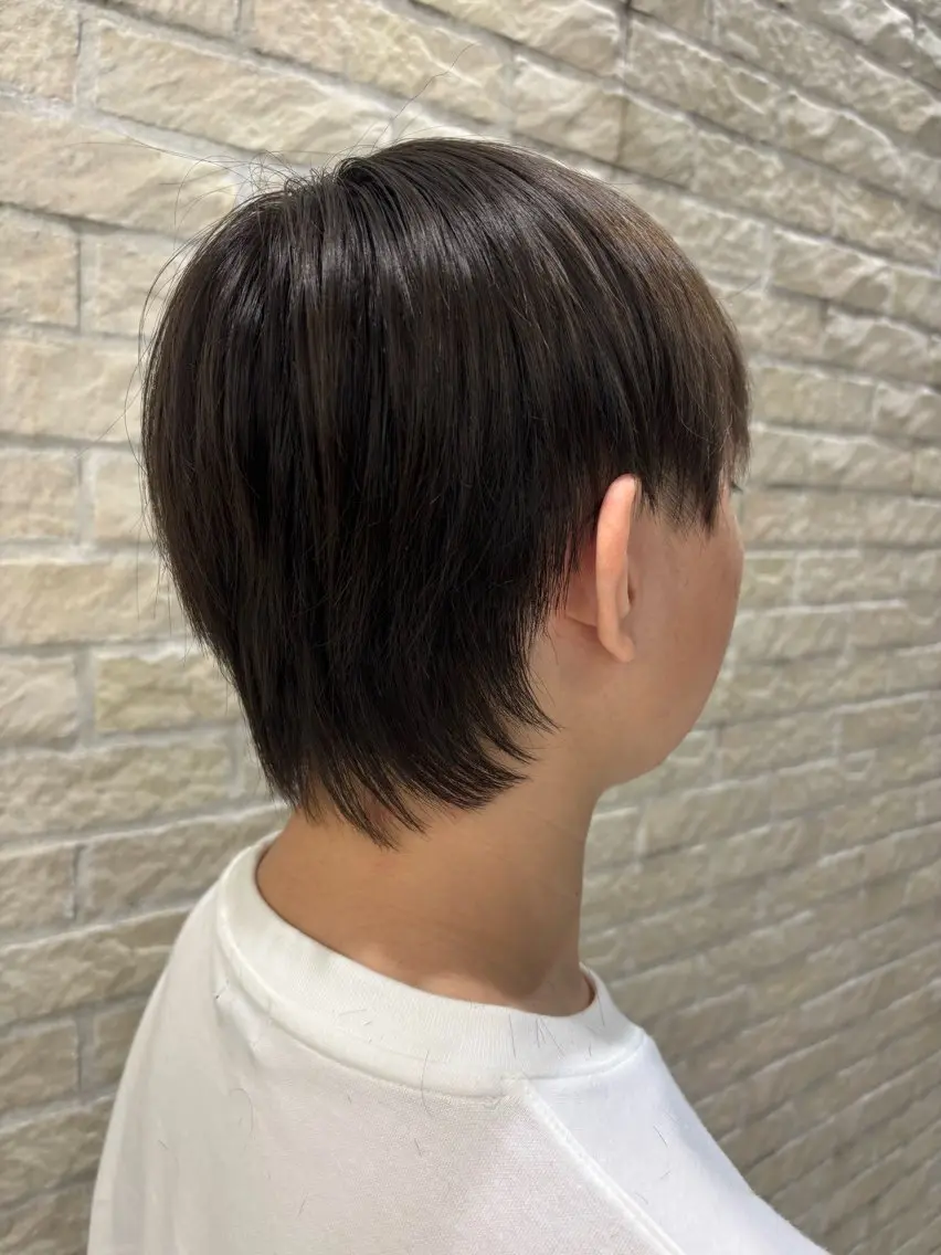 ミディアム カラー メンズ ナチュラルカラー🌟 メンズカット保坂太一のヘアスタイル