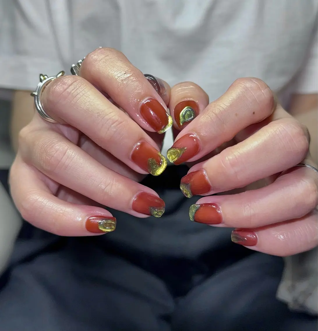 ネイル ニュアンスネイル ハンドネイル jeu nail.のネイルデザイン