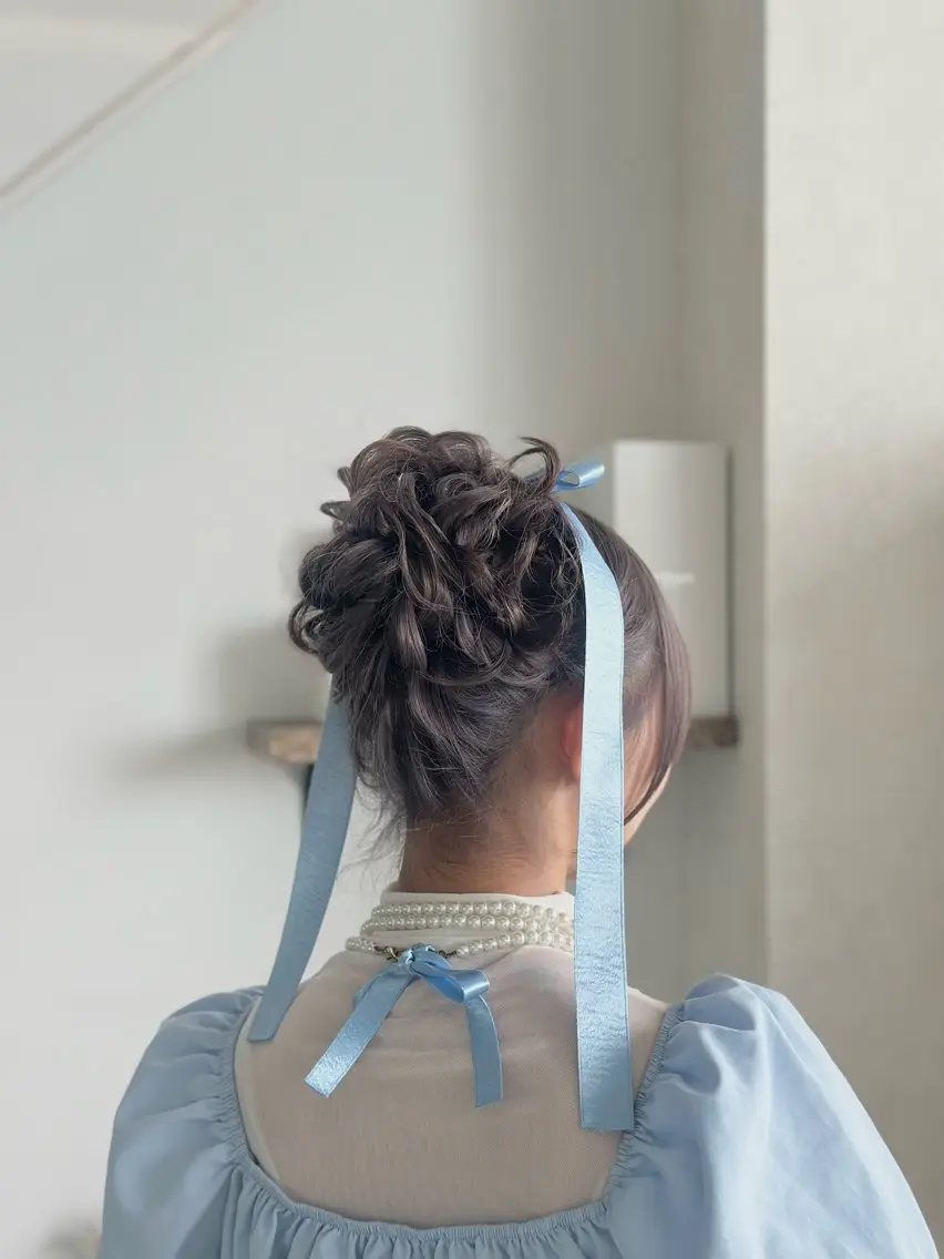 ロング ヘアアレンジ ヘアアレンジ/渋谷/ ゆづきのその他イメージ