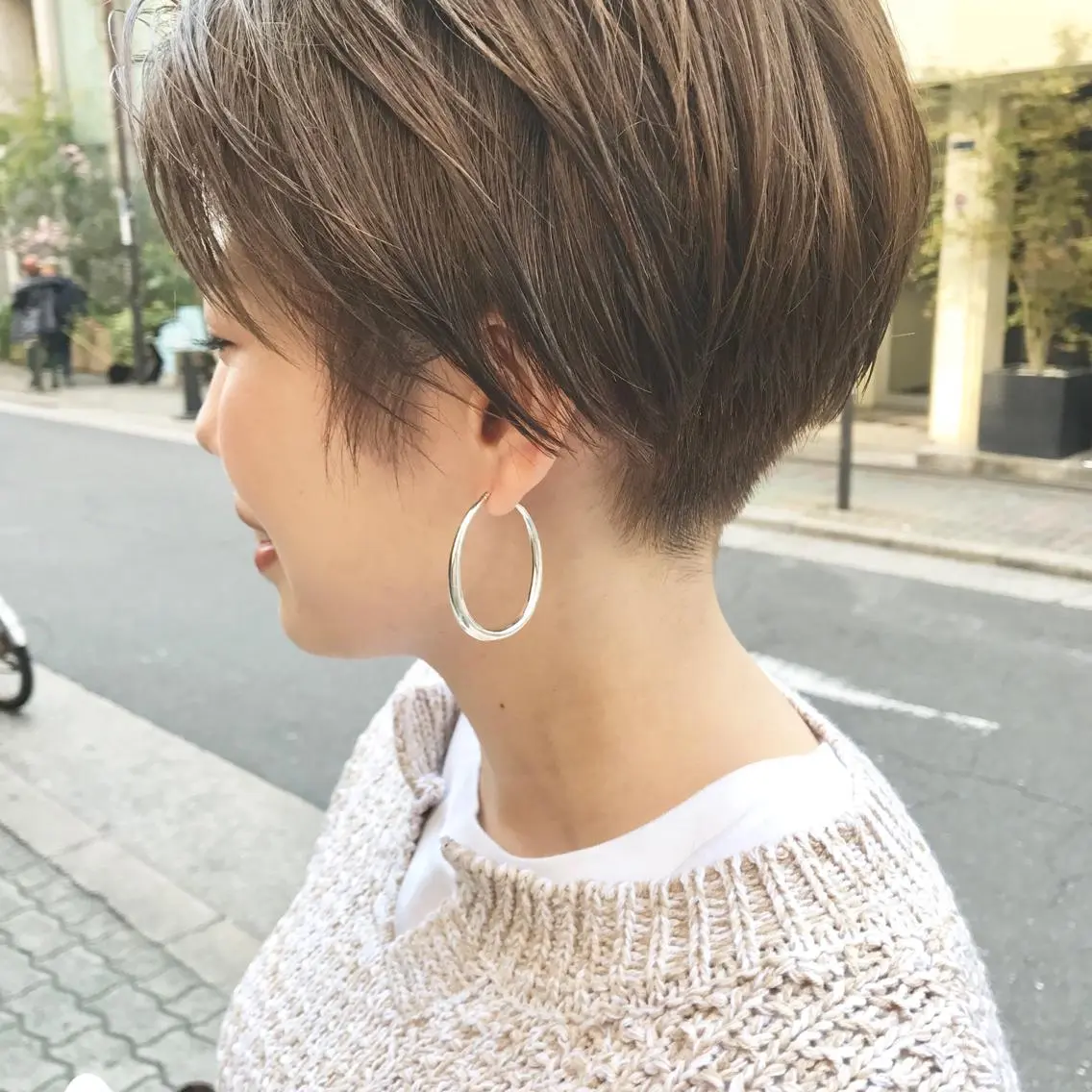 ショート u harukaのヘアスタイル