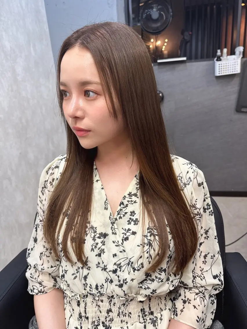 ロング カラー カット ヘアカラー トリートメント 本物の髪質改善 新宿/池袋代表KAIのヘアスタイル