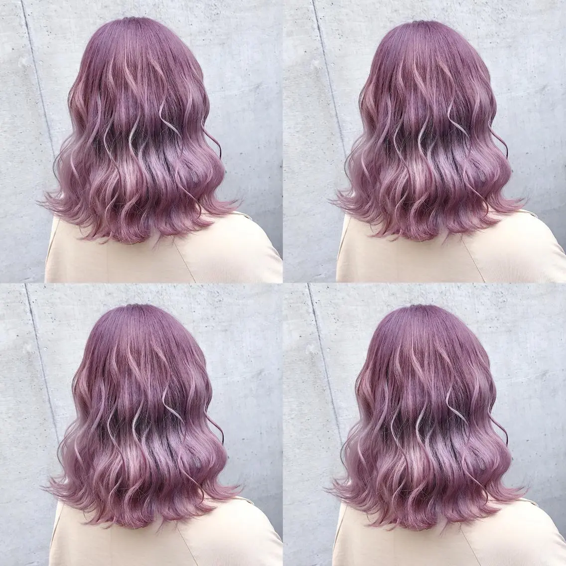 ミディアム カラー ヘアアレンジ カット ヘアカラー トリートメント TAKUMAブリーチ /切りっぱなし🪽のヘアスタイル