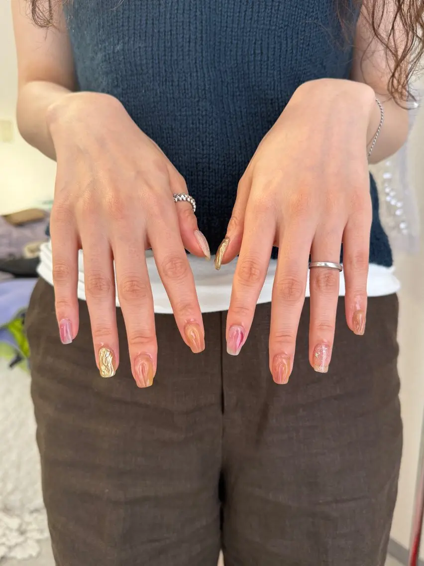 ネイル ハンドネイル someru 染のネイルデザイン