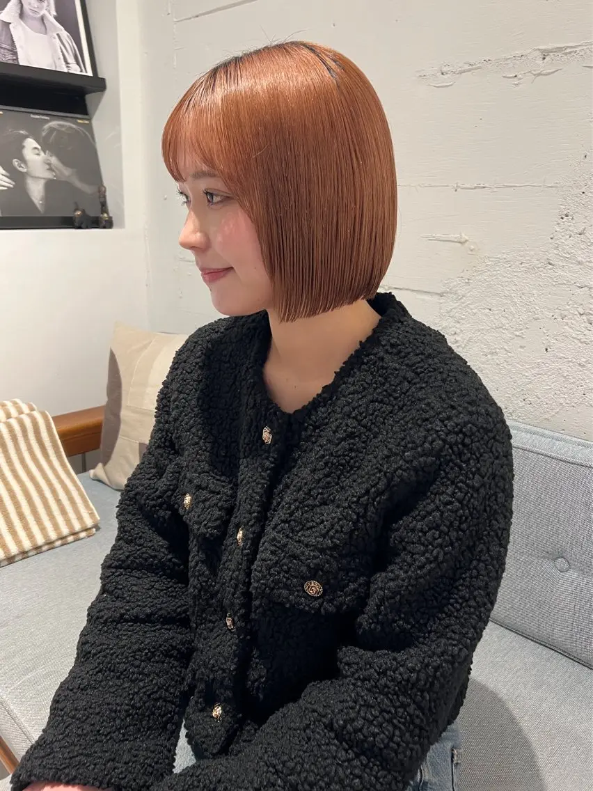 ショート 峯田 優花のヘアスタイル