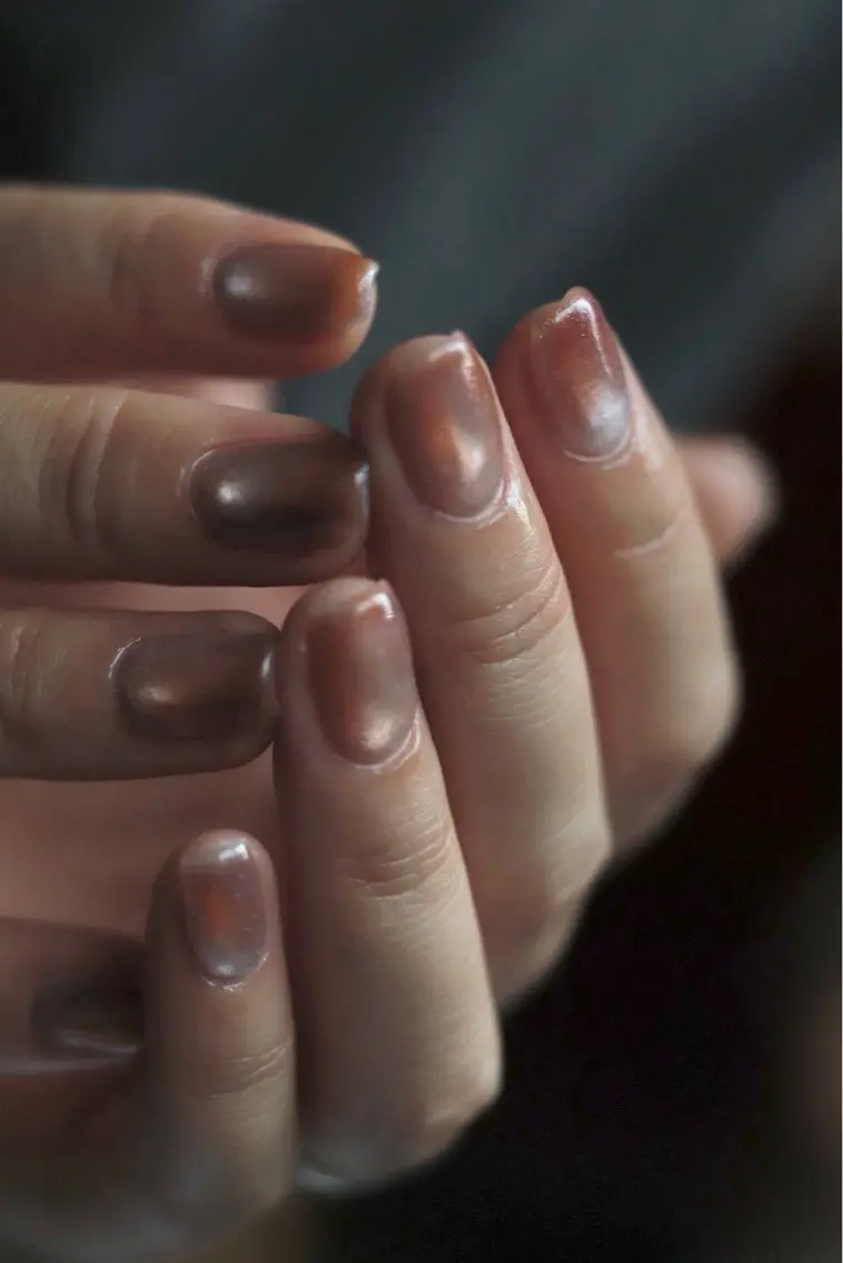 ネイル グラデーション マグネットネイル Lira nailのネイルデザイン