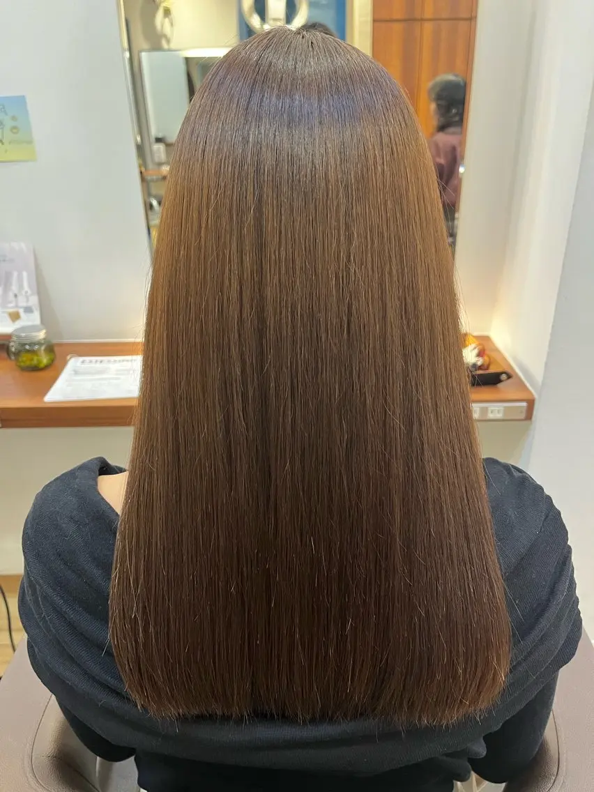 🌰gray color🌰「白髪染め」【シャンプー、ブロー込み】の写真