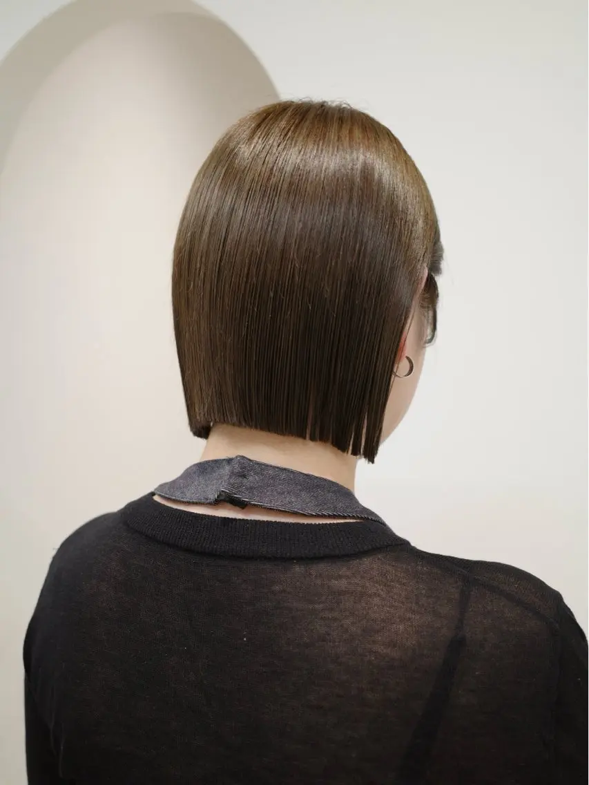ミディアム カラー カット ヘアカラー トリートメント fithue 〻kotonoのヘアスタイル