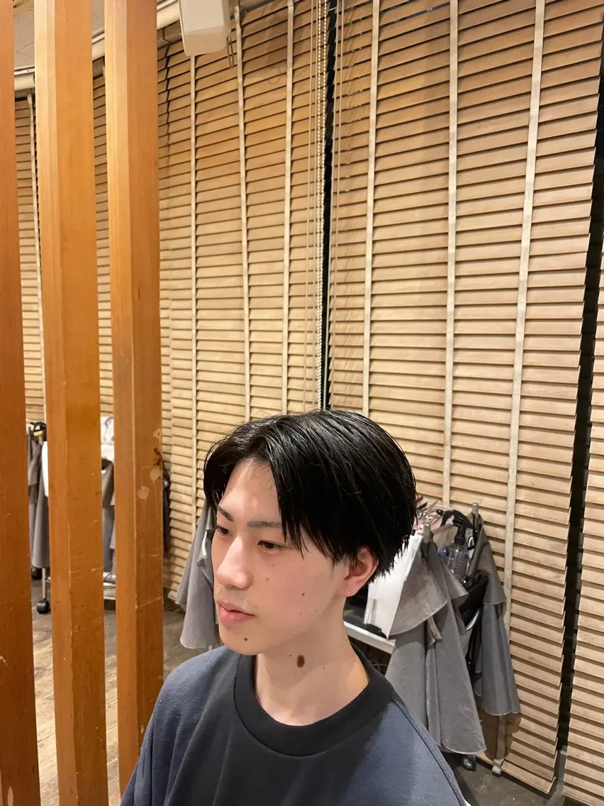 ショート メンズ 椿 大輔のヘアスタイル