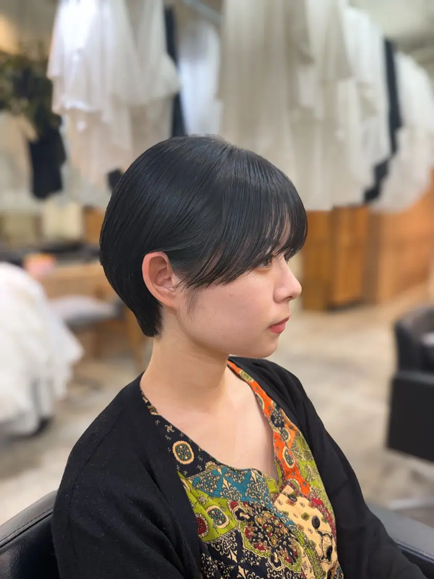 ショート ショートヘア 川口開世 cutのヘアスタイル